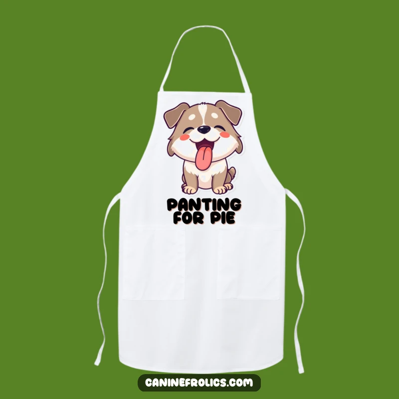 Funny Panting Dog Apron A Chef's Gift For Joyful Cooking
