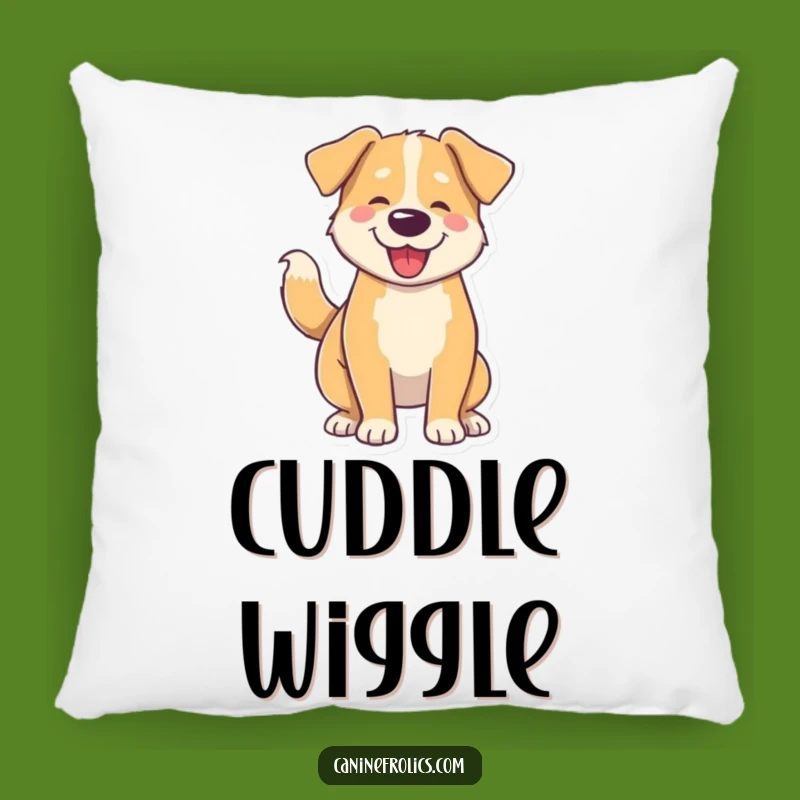 Funny Dog Wiggle Pillow: Soft Tail Wag Cushion, Comfy & Funny Gift for Dog Naps