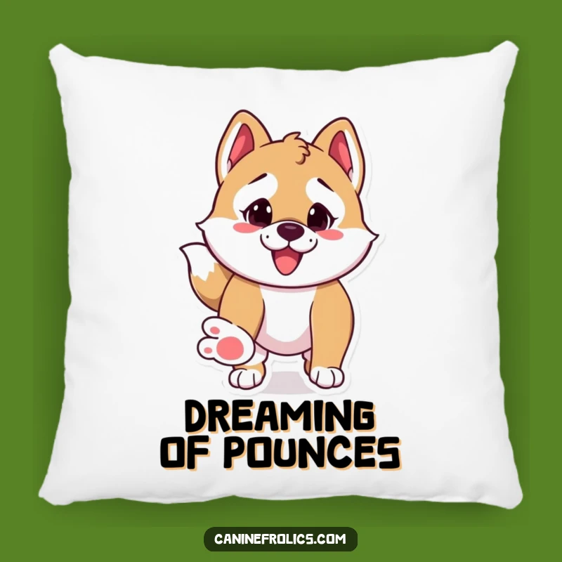 Funny Pounce Dog Pillow - Cozy Canine Comfort Gift