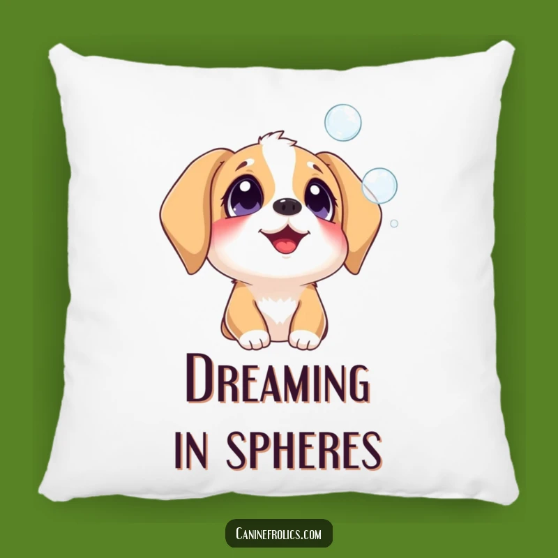 Funny Dog Bubbles Pillow - Cozy Comfort for Delightful, Hilarious Relaxation!