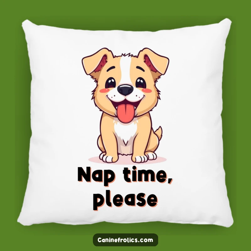 Funny Dog Panting Pillow: Soft Tired Pup Cushion, Comfy & Funny Gift for Dog Naps