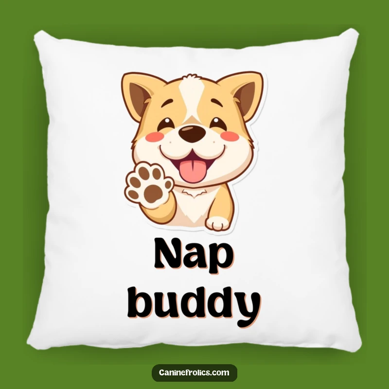 Funny Paw-Giving Dog Pillow: Soft & Happy Pup Handshake Cushion