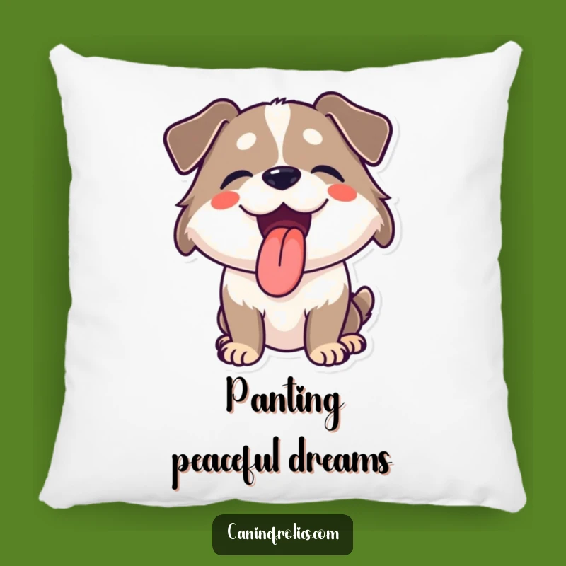 Funny Joyful Dog Pillow A Comfy Gift For Happy Homes