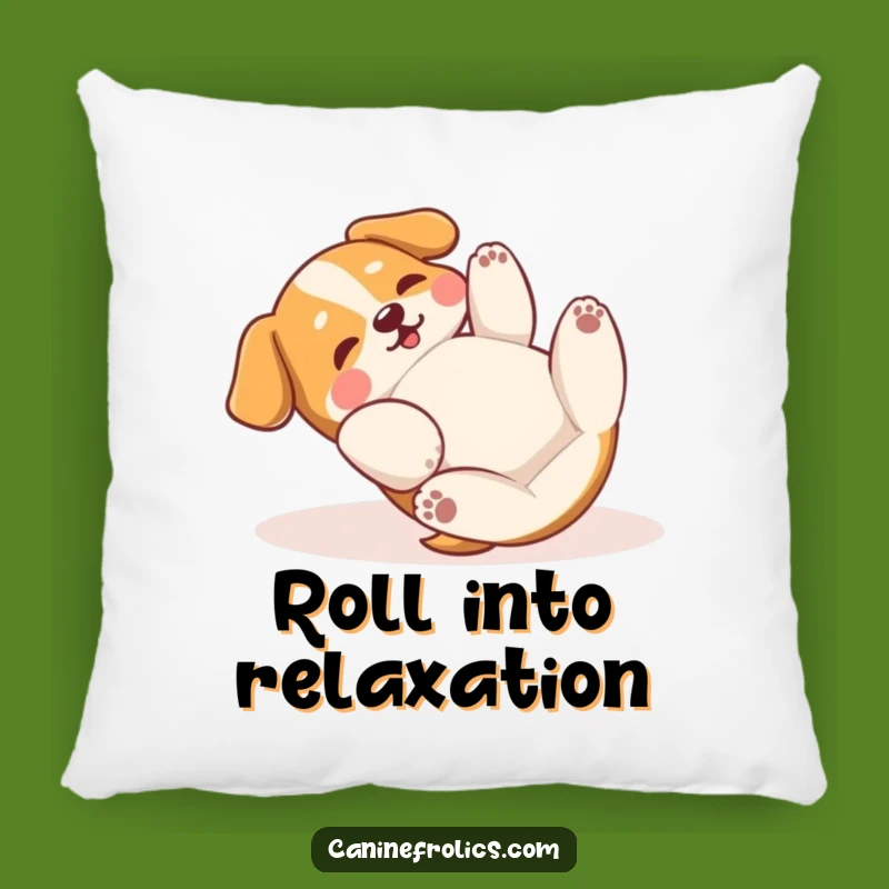 Funny Dog Rolling Pillow: Snuggle Up with Playful Canine Comfort
