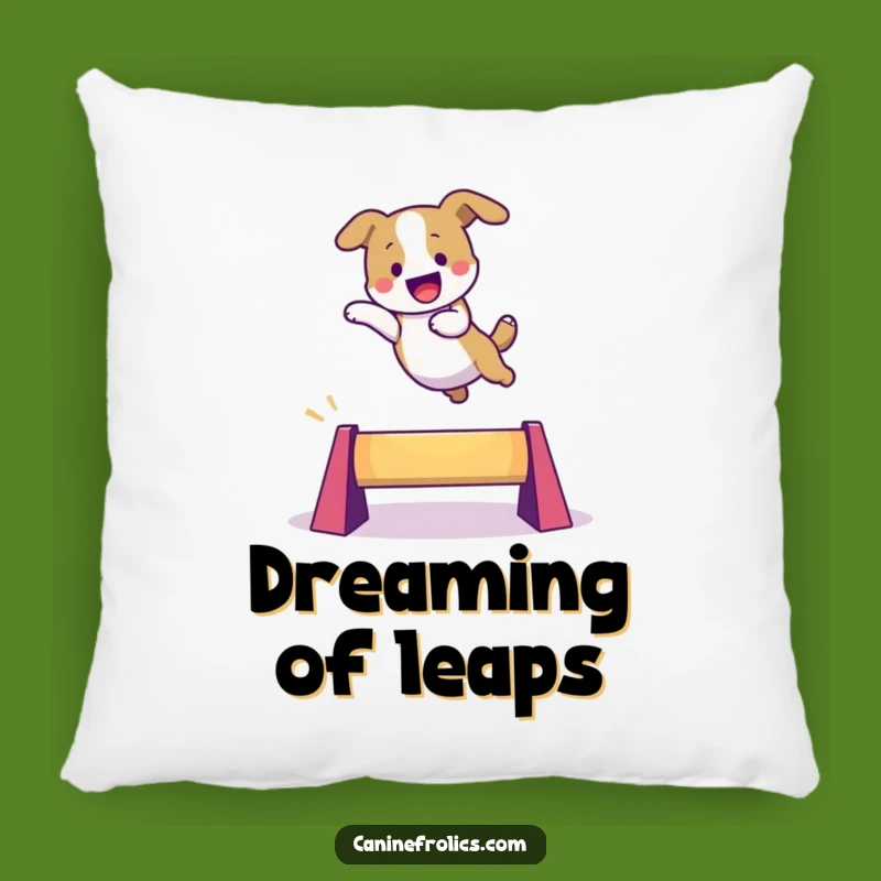 Soft Funny Leaping Dog Pillow: Add Playful Comfort to Your Home