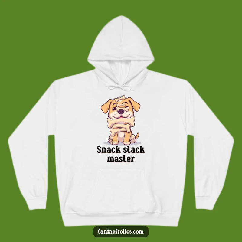 Cozy Funny Bone Balance Dog Hoodie: Stay Warm with Hilarious Canine Feats