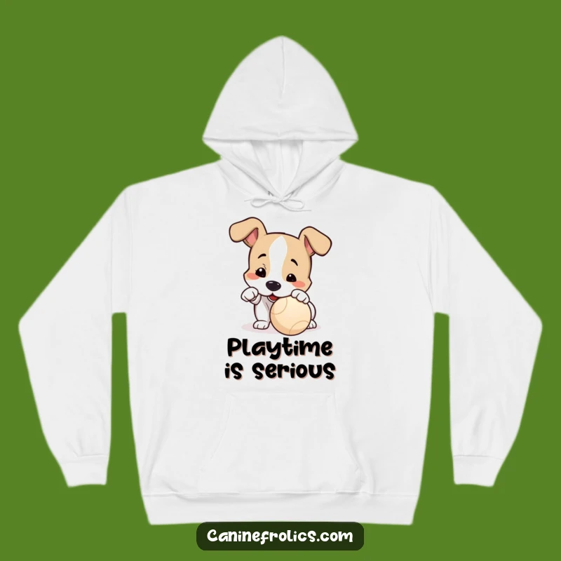Funny Dog Playtime Hoodie: Cozy Up for Fun, Comfort Gift