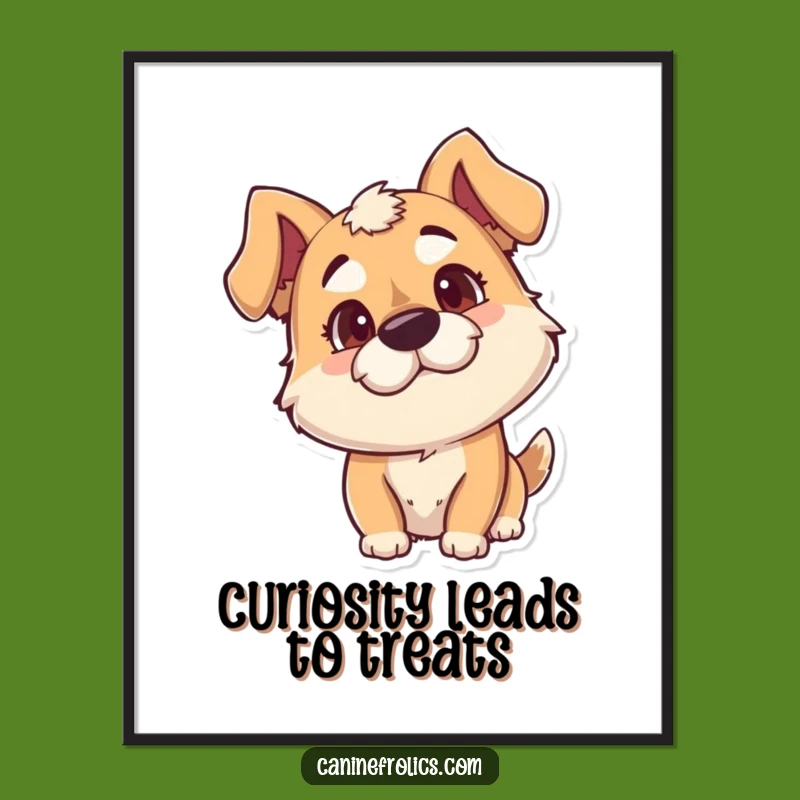 Free Printable Goofy Dog Wall Art - Hilarious Dog Downloadable Decor Gift