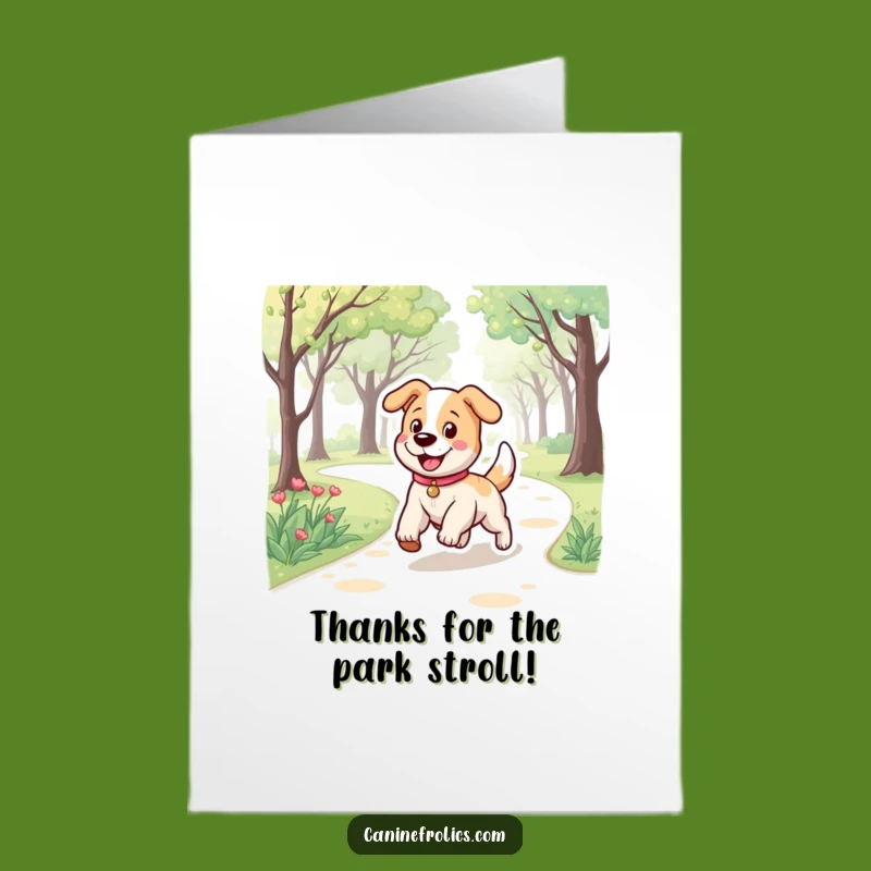 Free Printable Thank You Card: Bouncy Dog Expressing Gratitude, Funny Dog Lover Downloadable