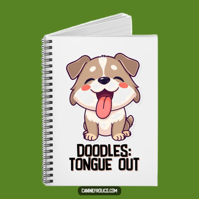 Funny Joyful Dog Notebook A Journal For Happy Thoughts