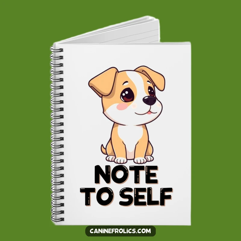 Funny Listening Dog Notebook: Attentive Pup Journal for Notes & Ideas