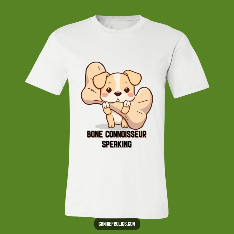 Funny Peek-a-Bone Dog T-Shirt: Hiding Your Treats in Style