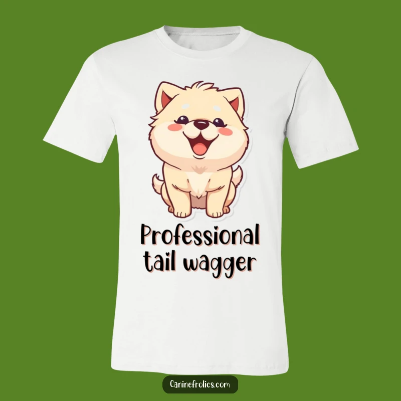Funny Dog Grin T-Shirt: Wear Your Happy Tail Wagging Vibe Everywhere